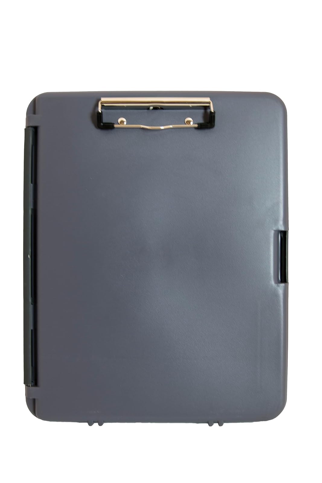 Saunders DeskMate - Portapapapeles de plástico (8,5 x 12 pulgadas), Gris, 1/2 In