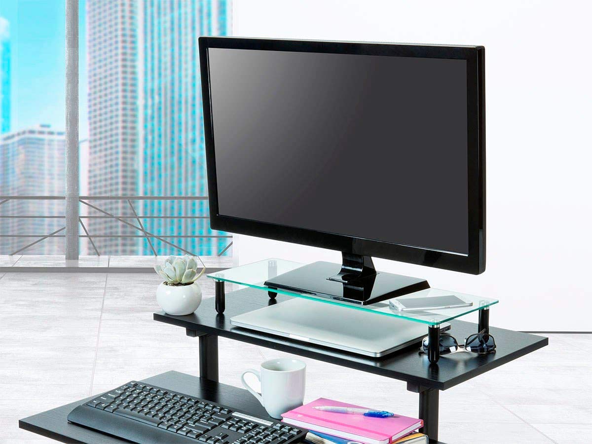 Monoprice 115724 Estante Universal para Monitor 2234; x 8.2534; Negro