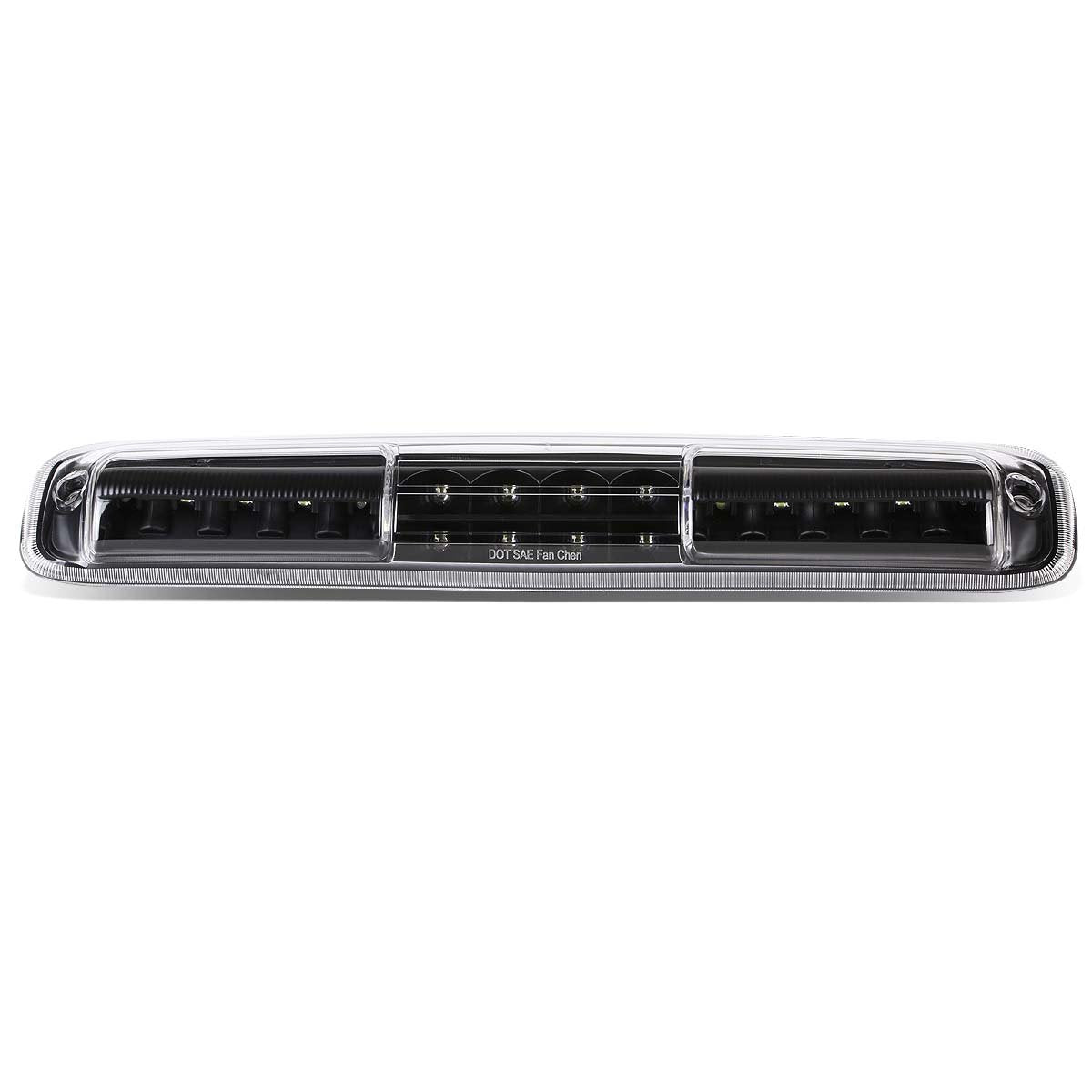 DNA MOTORING DNAMotoring Tercera luz de freno, Negro