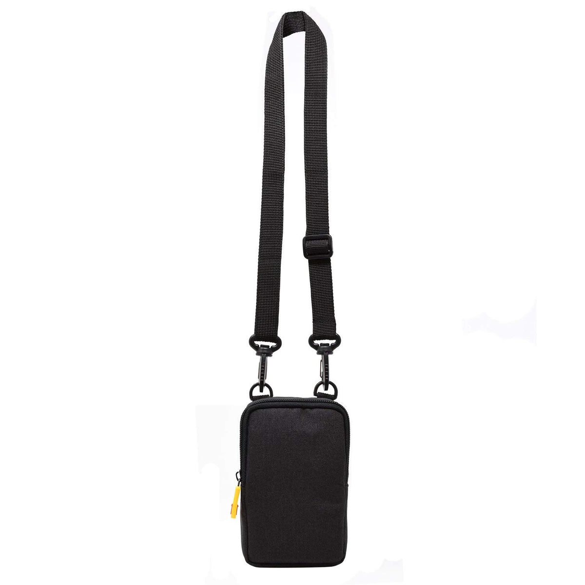 Zink - Funda Suave para cámara – Pequeña impresión instantánea para cámara y Bolsa de Impresora con Bolsillo de Papel fotográfico, Cierre de Cierre y Correa de Hombro Cruzada, Color Negro