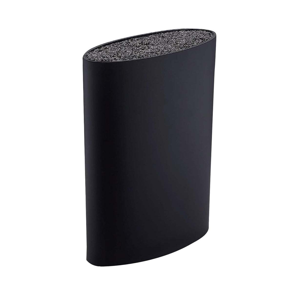 Bergner Soft Touch - Bloque Universal para Cuchillos (15,6 x 6,6 x 22 cm), Color Negro