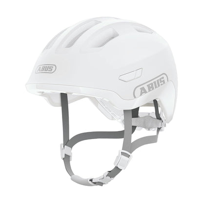 ABUS Kinderhelm Smiley 3.0 Ace LED - Fahrradhelm mit Licht