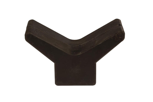 Attwood 11200-1 - Tope de Goma para Remolque en V, Color Negro, 2 x 2 Pulgadas