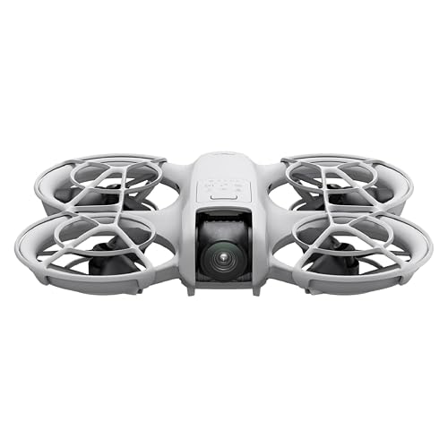 DJI Neo, dron mini con cámara 4K UHD para adultos | 135 g dron que vuela siguiéndote, despega desde la mano, seguimiento de objetivos, QuickShots (sin control remoto)