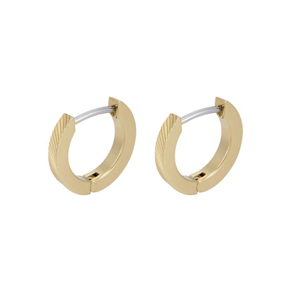 Fossil - arete colgantes de acero inoxidable para mujer - Dorado - Oro (MU119344)