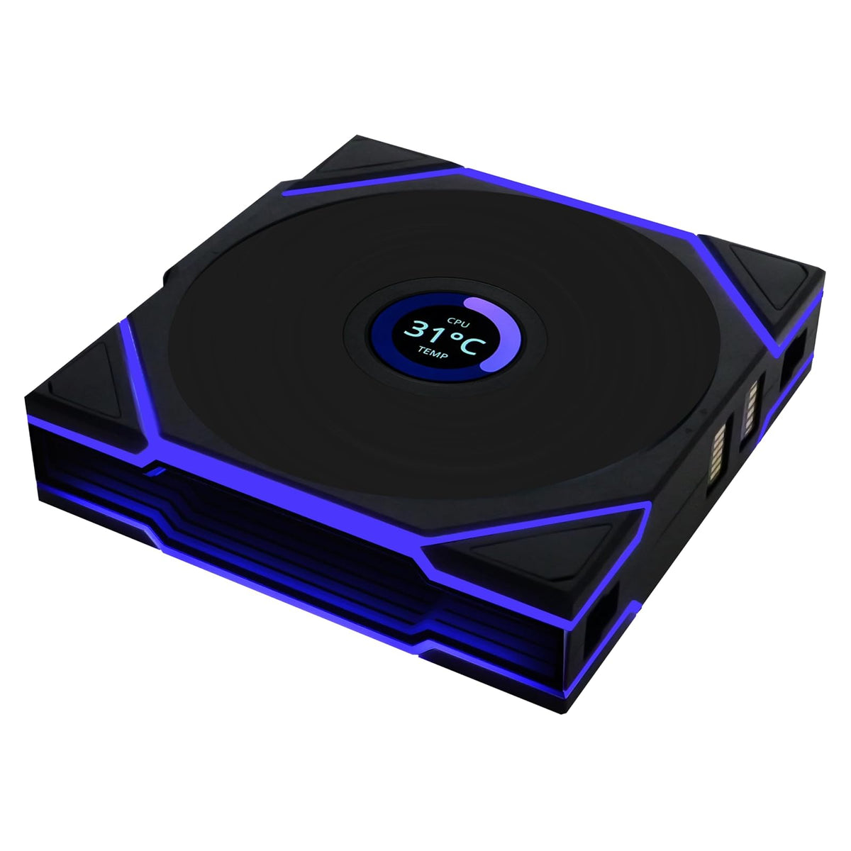 Lian Li UNI Fan TL LCD Ventilador ARGB Inalámbrico para PC - LCD 1* 120mm Negro