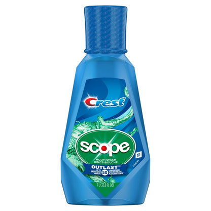 Crest Scope Outlast Enjuague Bucal 1 L