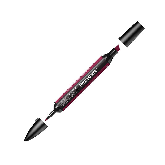 Winsor & Newton Promarker Marcador, Rojo (Burgundy 075), 1 Unidad