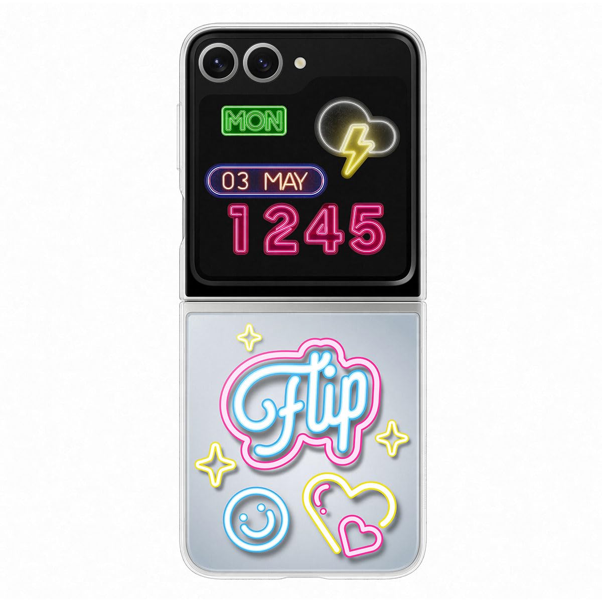 Samsung Galaxy Flip6 Flipsuit Case Color: Transparente