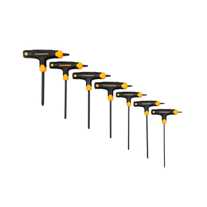 GearWrench 83520 Juego de Llaves Hexagonales con Mango en T - Torx - 7 Piezas