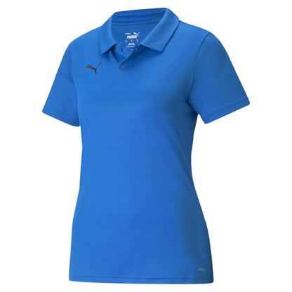 PUMA Polo Teamliga Sideline Mujer - azul, verde, blanco (electric blue lemonade-puma white) - M