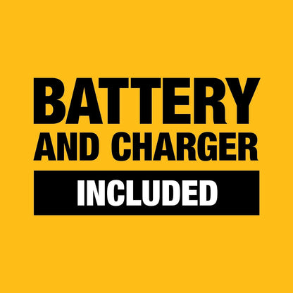 DEWALT driver de impacto de 20 V máximo, 1/4 pulgadas, batería y cargador incluidos (DCF787D1)