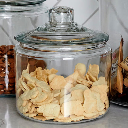 Anchor Hocking Heritage Hill Glass 0.5 Gallon Storage Jar, Set of 2