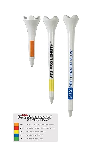 Pride Professional tee System Pride Performance Professional tee System Plastic Golf Tees