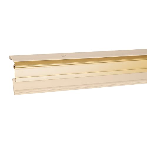 Hermex GUPO-100AD Guardapolvo automático 100 cm dorado, color Dorado, Longitud 100 cm, pack of/paquete de 1