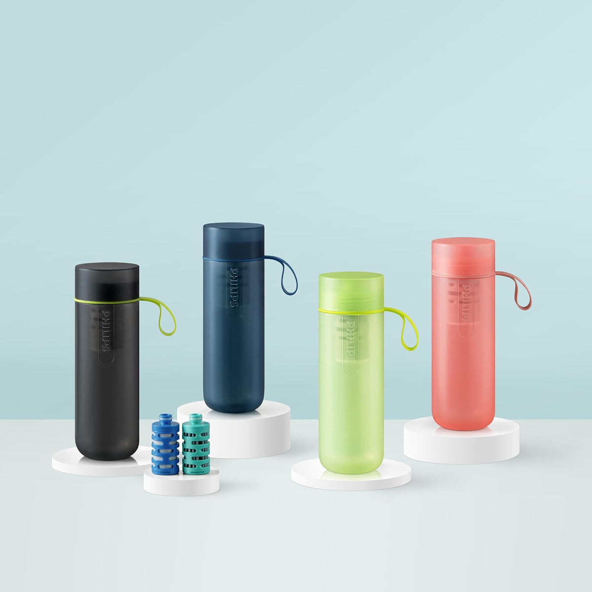 PHILIPS GoZero Adventure Filters, Cartucho de Filtro de Repuesto, Filtro electroadsortivo