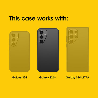 OtterBox - Funda Transparente para Samsung Galaxy S24+ Defender Series XT, sin visualización, Resistente, con cordón