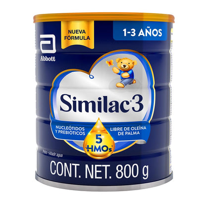 Similac Etapa 3 Fórmula de Continuación 1 a 3 Años, 1800 g - 800g