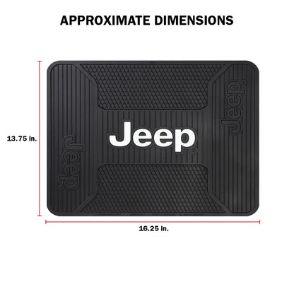 Plasticolor Alfombrilla para Asiento Trasero Elite para Jeep, Negro, 43 x 35 cm, 001222R01