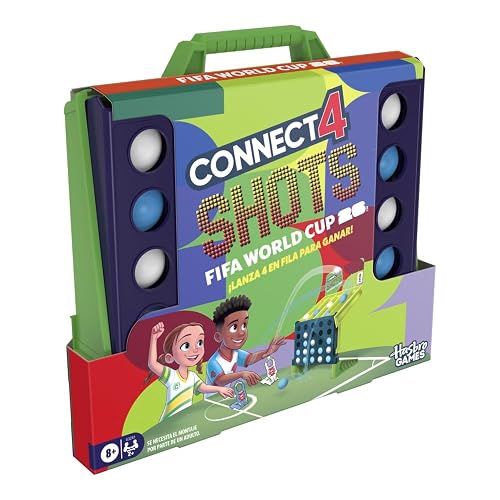 Hasbro Games Juego de Mesa Connect 4 Shots Copa Mundial de la FIFA 2026