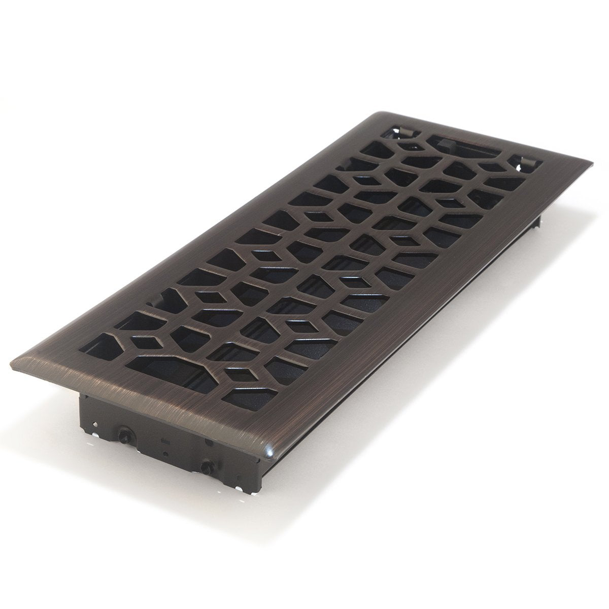 Accord AMFRRBM412 Marquis Floor Register, 4-Inch x 12-Inch(Duct Opening Measurements), Dark Oil-Rubbed Bronze - bronce (Dark Oil-Rubbed Bronze) - 4-inch x 12-inch