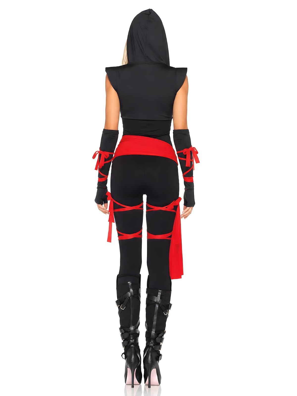 Leg Avenue 4 Pc Deadly Ninja Costume Disfraces de tamaño adulto mujeres