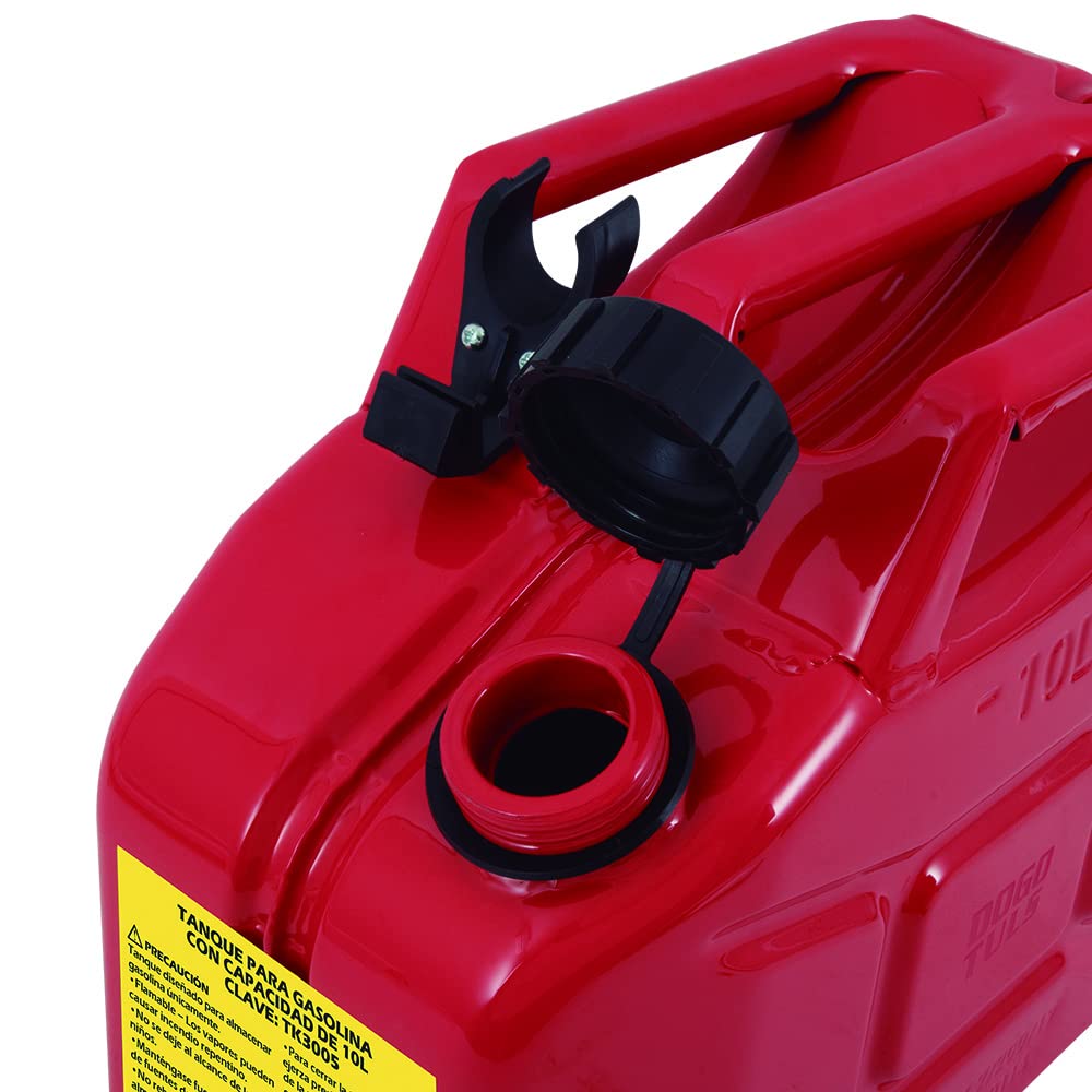 Dogotuls TK3005 Tanque Metálico de Seguridad para Gasolina 10L