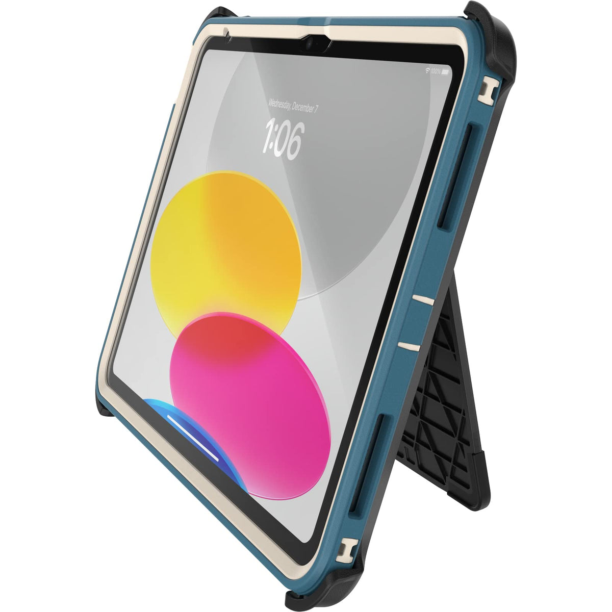 OtterBox Defender Series Funda para iPad (A16) y iPad de 10ª generación, BAHA Beach (Azul), Resistente, Duradera, protección de Revestimiento múltiple
