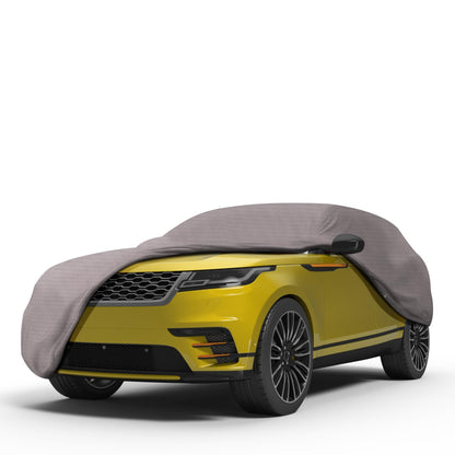 Seal Skin Covers Funda Multicapa para SUV, Impermeable, de PEVA, para Exteriores, con protección UV, contra la Nieve y la Lluvia, Correas Cortavientos, Forro de algodón (237"-258" de Largo)