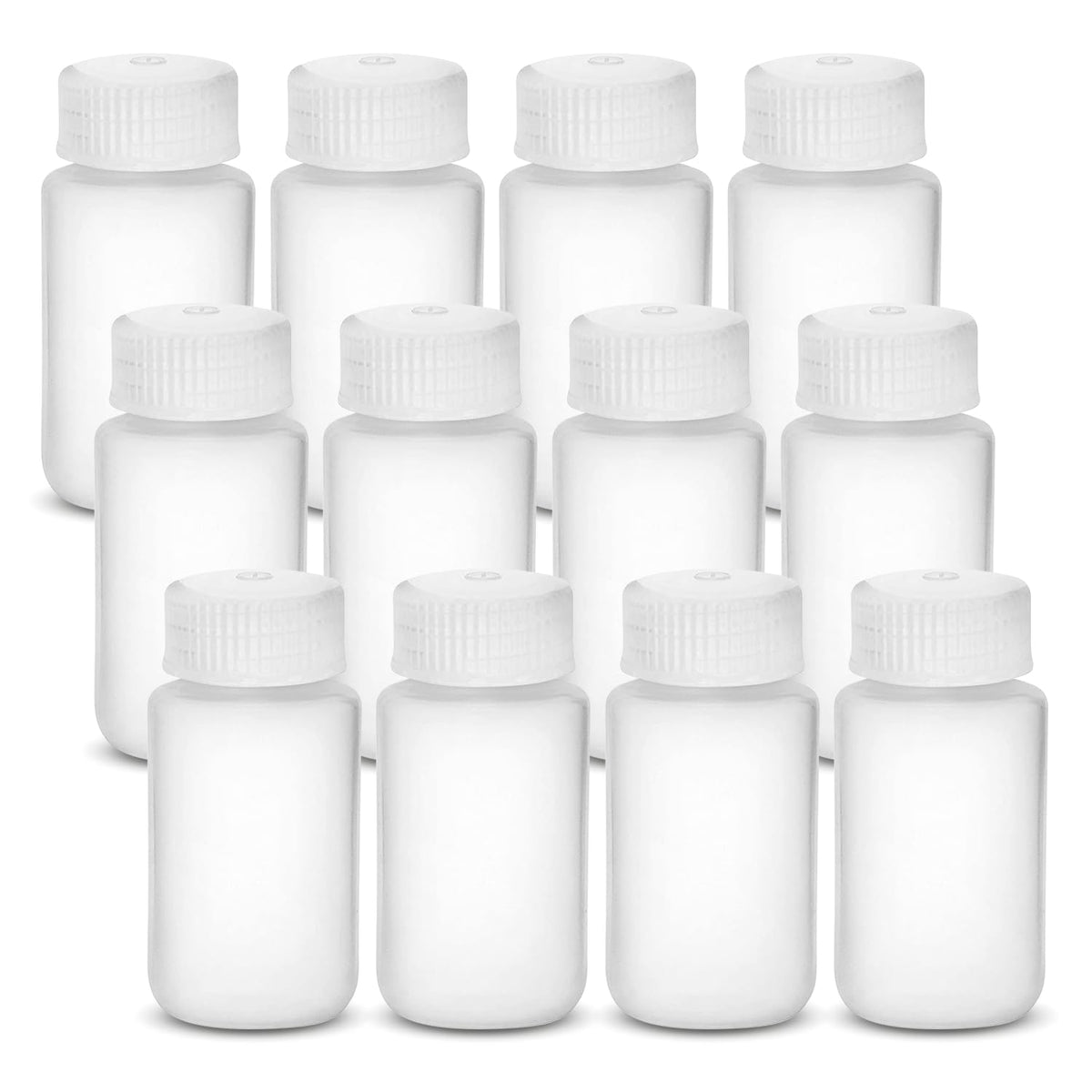 United Scientific Botella de Reactivo Boca Ancha 500 ml, 12 Pzs - 2 oz (Pack of 12)