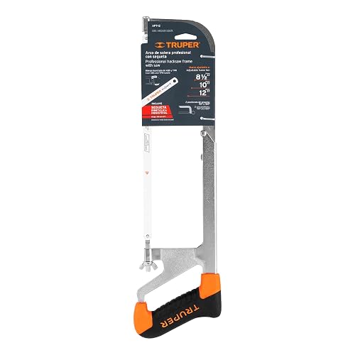Truper APT-12, Arco 12" profesional ajustable de solera para segueta