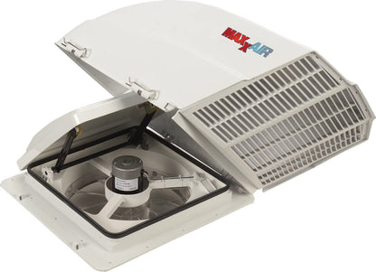 Maxxair fanmate Cover con EZ Clip Hardware, Blanco