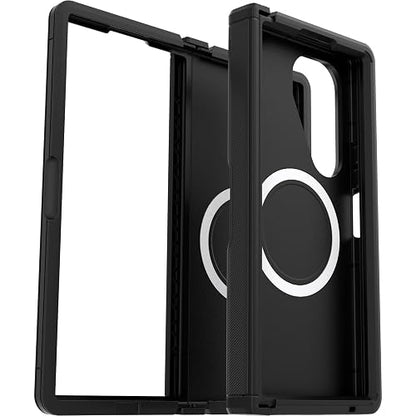 OtterBox - Funda para Galaxy Z FOLD7 Defender Series XT, Color Negro, sin visualización, sin visualización, protección de bisagra Resistente, Accesorio de cordón, Compatible con PowerShare y Carga