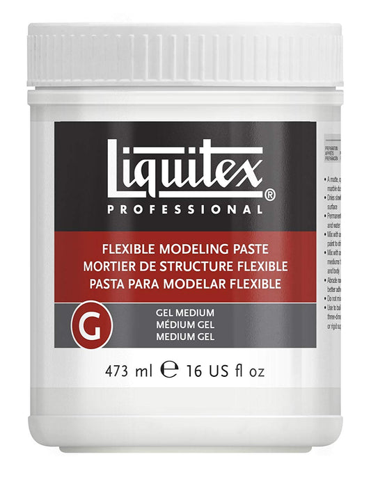 Liquitex 8916 Professional Flexible Modeling Paste Medium, 16-oz