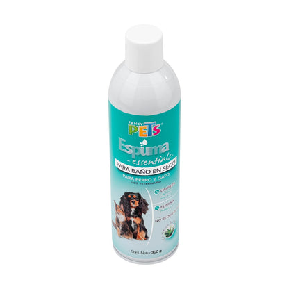 Fancy Pets Espuma P/BAÑO EN SECO Essentials 300 G