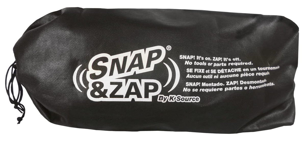 Fit System 80730 Snap & Zap Par Espejos Remolque Personalizados Negro para Ram 1500 Pick-up Lado Conductor/Pasajero