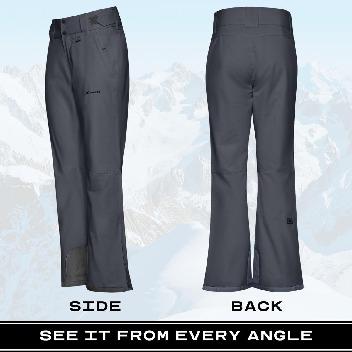 ARCTIX Pantalones de Nieve aislados Pantalones de esquí para Mujer