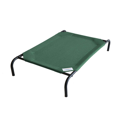 Coolaroo Cama Elevada para Mascotas Varios Tamaños y Colores - Large (Pack of 1) - Brunswick Green
