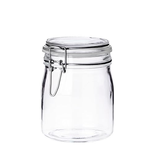 Borgonovo Normal Contenedor Hermetico de Vidrio, 750 ml