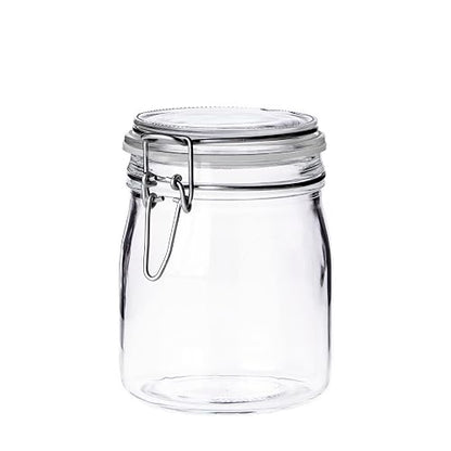 Borgonovo Normal Contenedor Hermetico de Vidrio, 750 ml