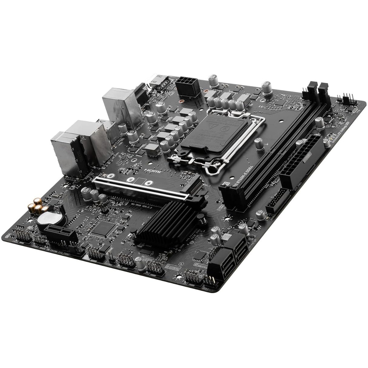 MSI Tarjeta Madre Pro B760M-E DDR4 LGA 1700 2X DDR4 1x M.2 PCIe 4.0 Micro ATX