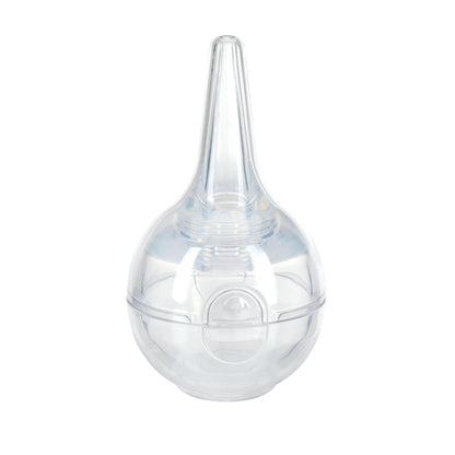 Aspirador nasal para bebés Dr. Talbot's - Silicona sin BPA - con estuche de almacenamiento - Transparente