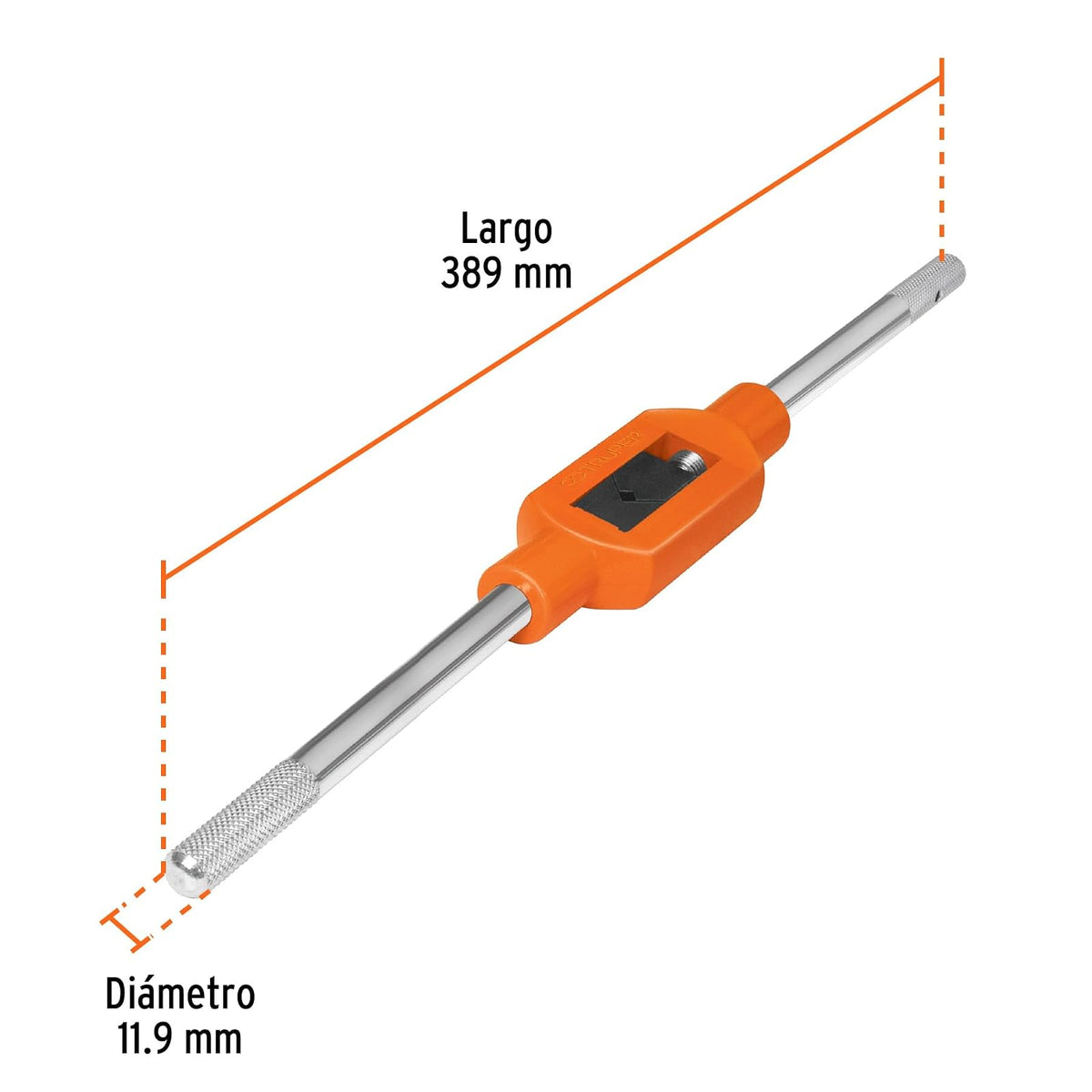 Truper MAN-GA-3/4, Maneral para machuelo tipo garrote 3/4"