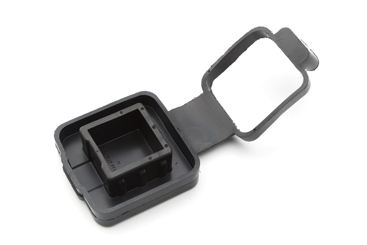 GM Accessories 23181345 - Receptor de Enganche en Color Negro con Logotipo de GMC