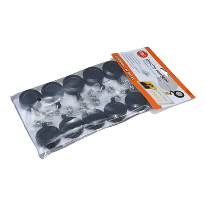 GBC Broche para Gafete Retráctil Tipo Yoyo, Paquete de 10 Pz.