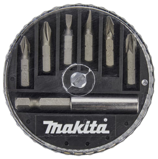 Makita Juego de Puntas para Atornillar de 7 Piezas.