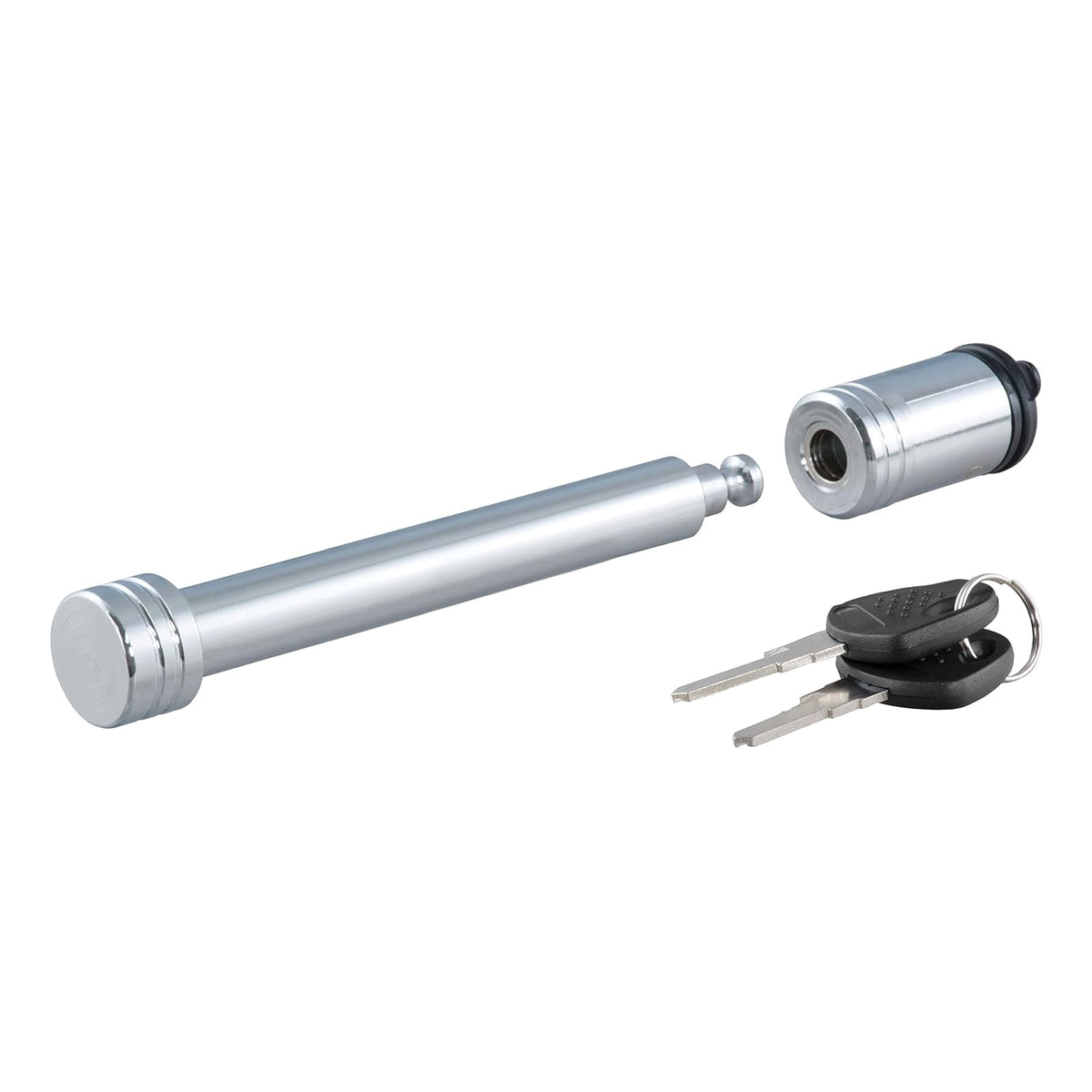 CURT Cerradura de Enganche de Remolque, 1.5 cm de Diámetro, para Receptores de 7.6 cm, 23025