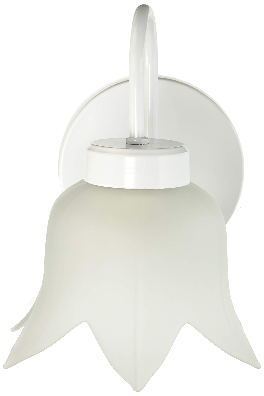 MAXXI MX-AR6610/B Lámpara Arbotante Decorativo Pared, Vidrio Mate Flor
