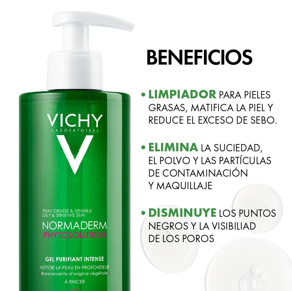 Kit Vichy Normaderm Piel Grasa con Ácido Salicílico Limpieza y Protección Solar