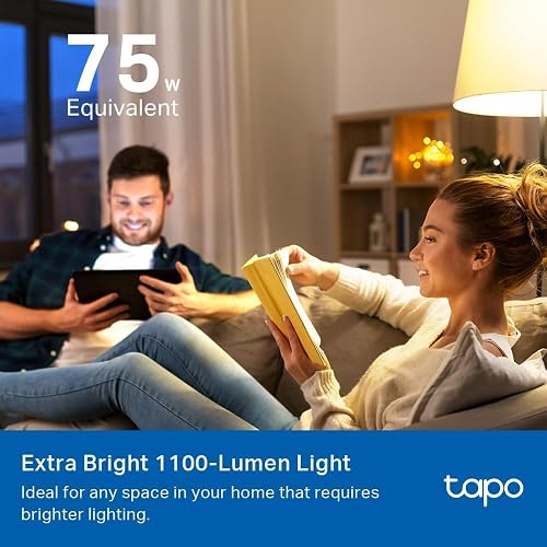 TP-Link Tapo L535E, Focos Inteligentes Wi-Fi, Multicolor, E26, 1055 lumens, Regulables, Control Remoto de APP y Control de Voz, Compatibles con Alexa y Google Home, No requiere concentrador